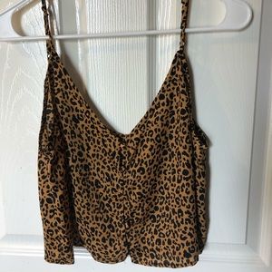 Leopard Print Tank Top